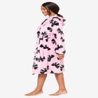 Dreams & Co® Plush Hooded Wrap Robe image number null