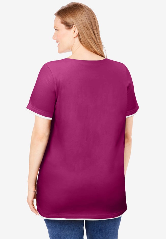 Layered-Look Tee image number 1