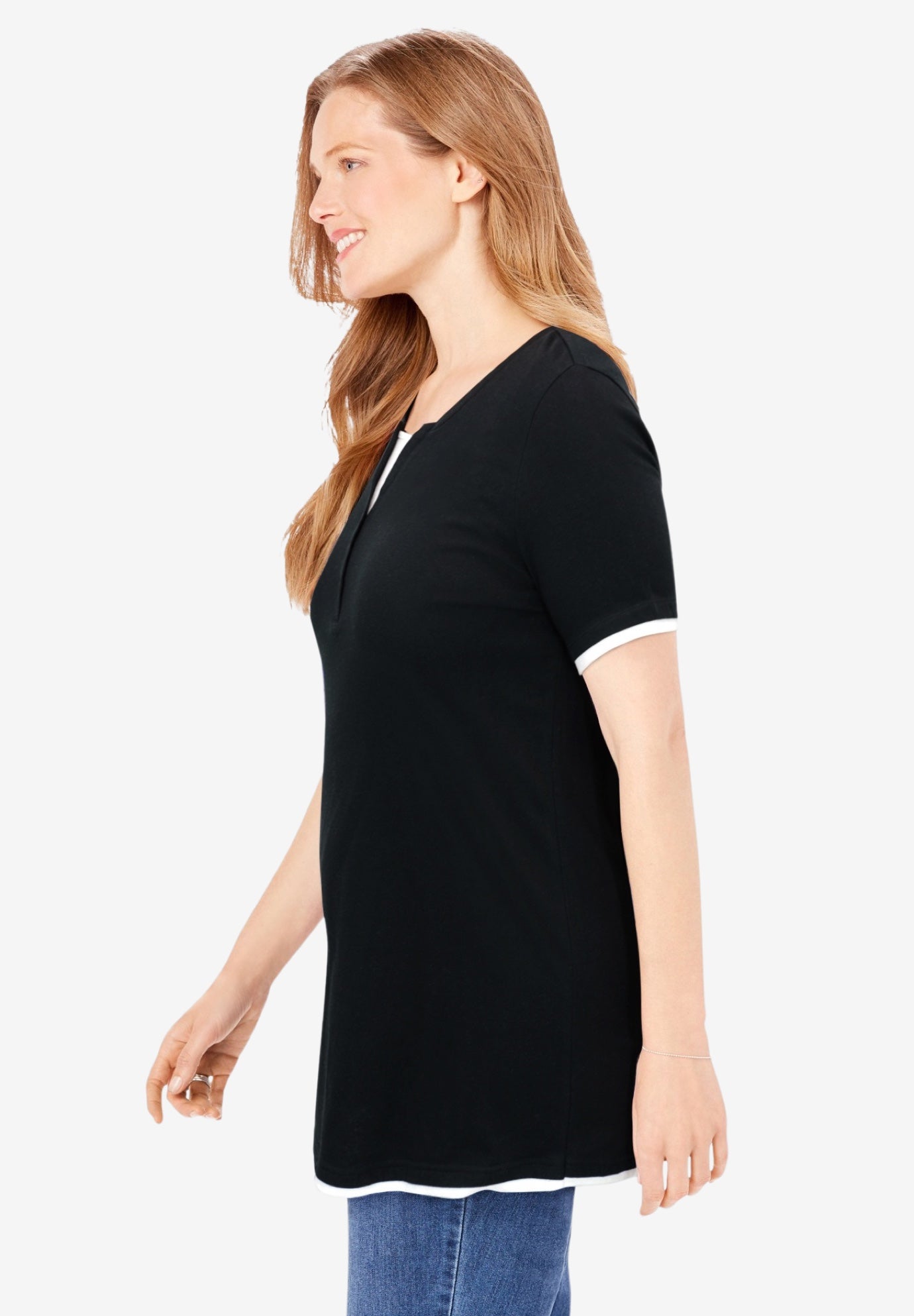 Layered-Look Tee image number 2