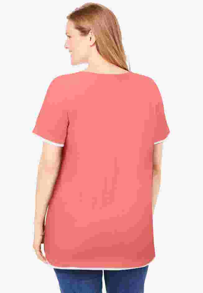 Layered-Look Tee image number 1