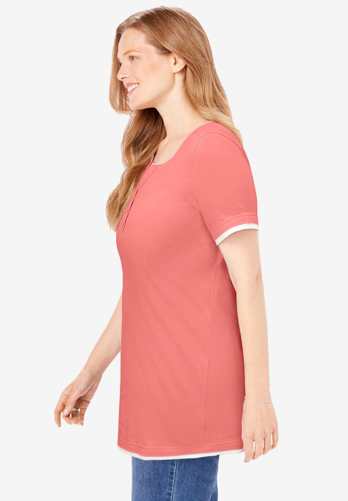 Layered-Look Tee image number 2