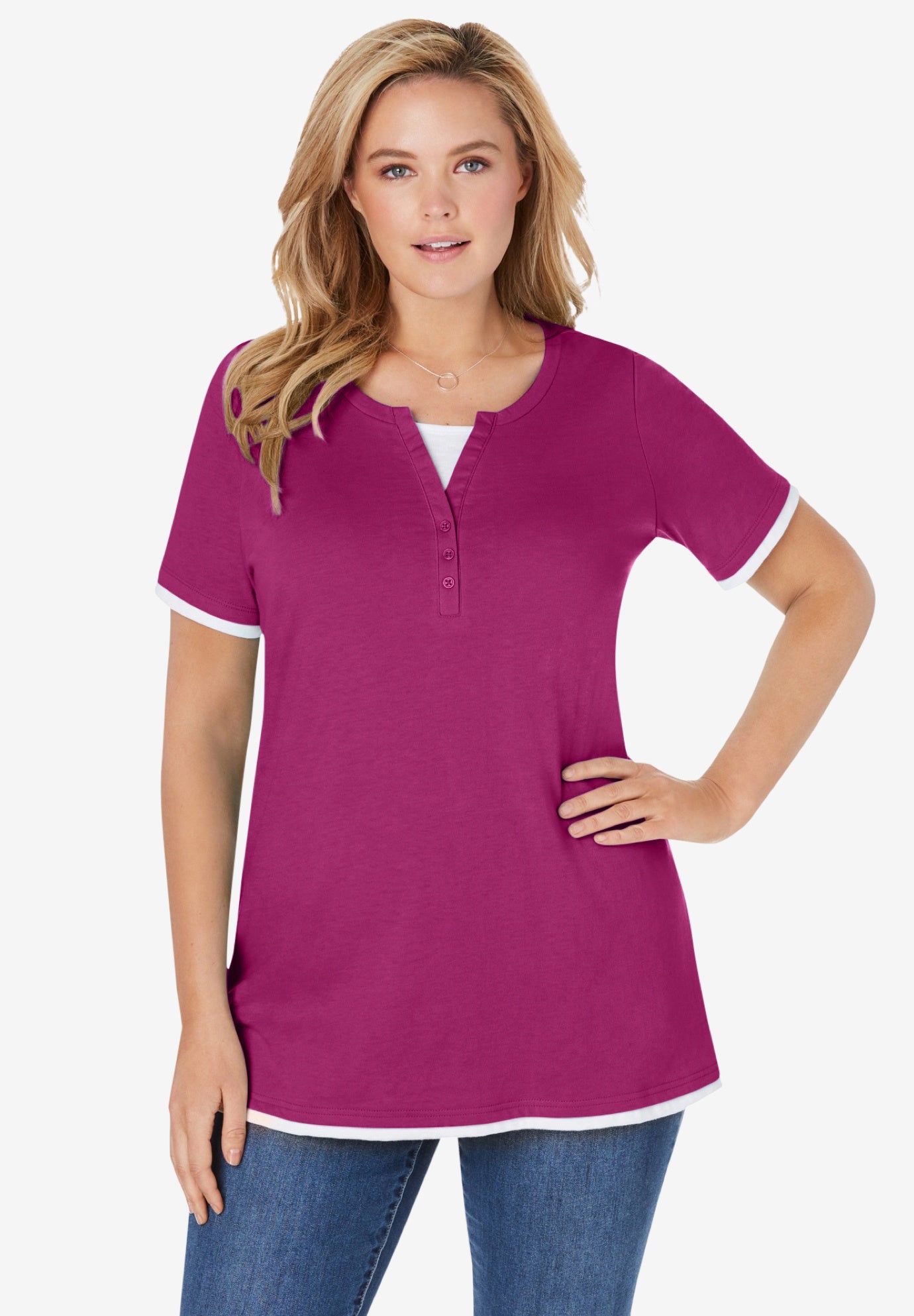 Layered-Look Tee image number 0