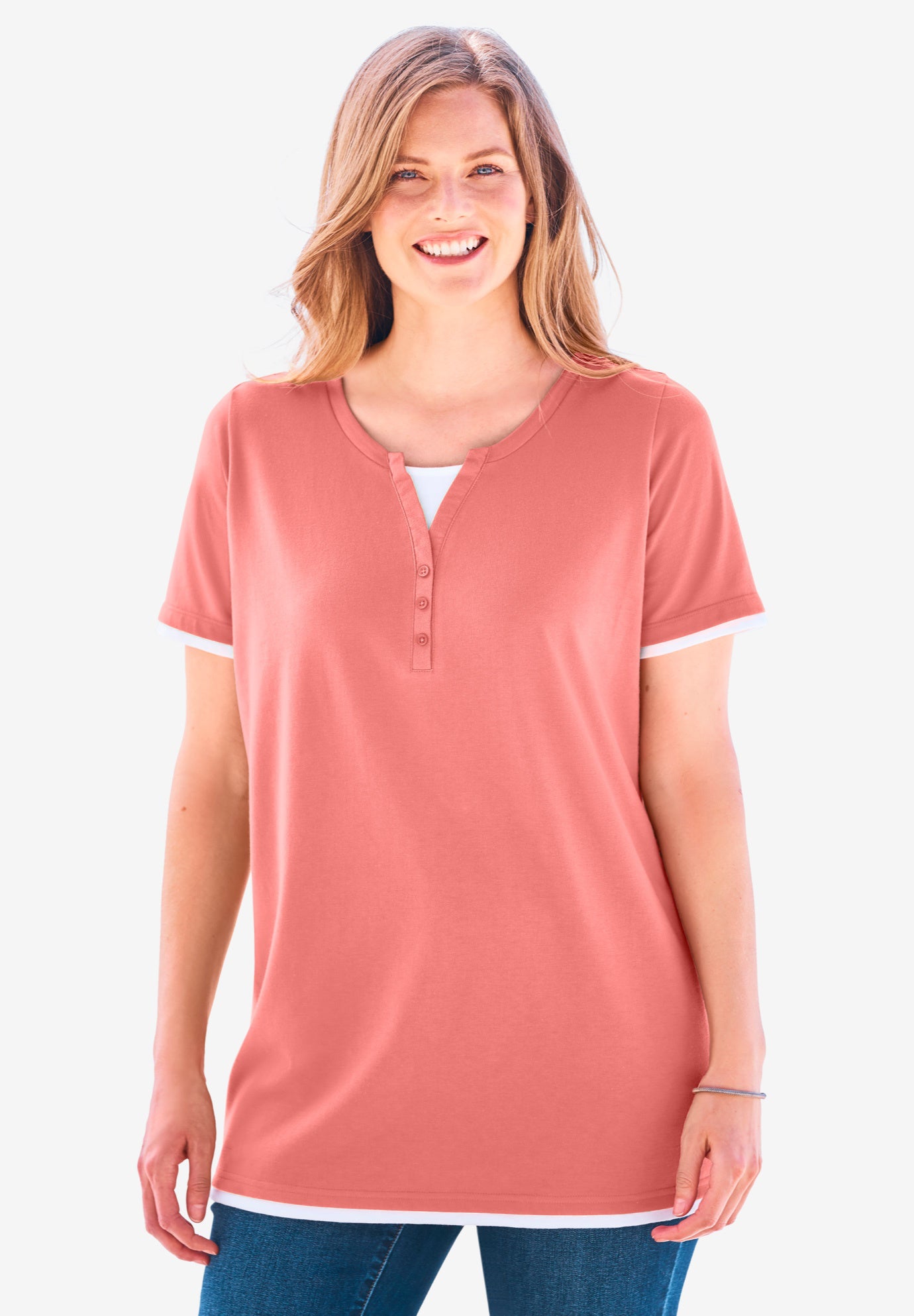 Layered-Look Tee image number 0