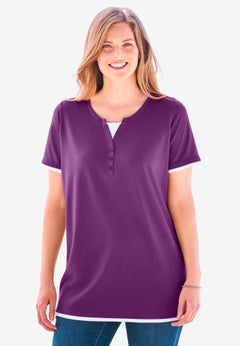 Layered-Look Tee