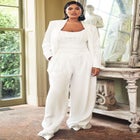 Bridal by ELOQUII Wide Leg Pant image number null