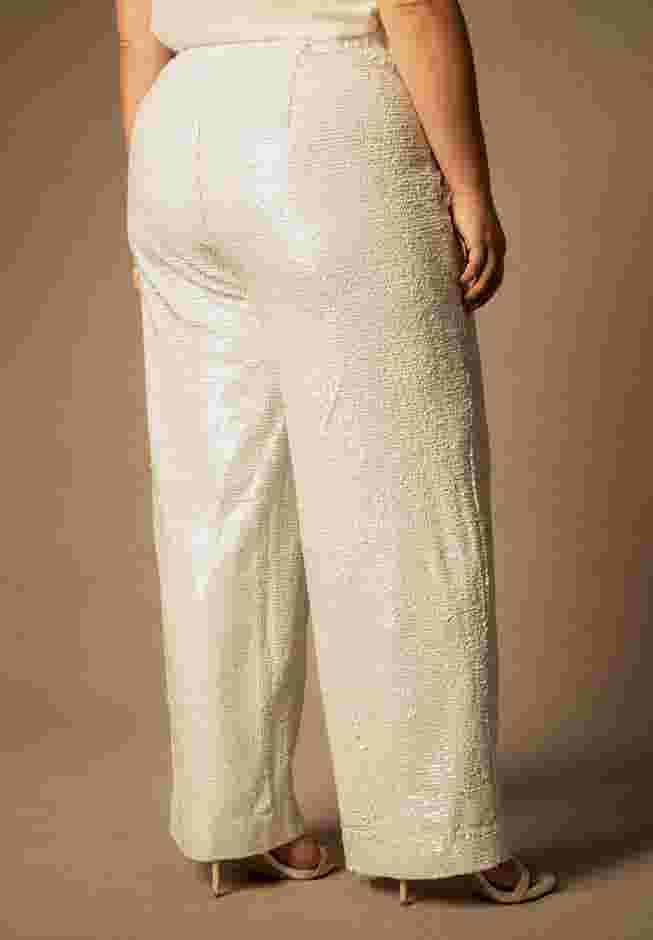 Bridal by ELOQUII Sequin Pant image number 2