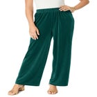 Wide Leg Velour Pant image number 0