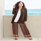 Ultrasmooth® Fabric Long Sleeve Cardigan image number null
