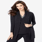 Ultrasmooth® Fabric Long Sleeve Cardigan image number null