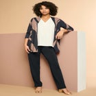 Ultrasmooth&reg; Fabric Long Sleeve Cardigan image number null