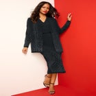 Ultrasmooth® Fabric Long Sleeve Cardigan image number null