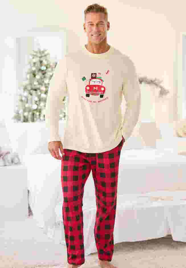 Dreams & Co.® Men’s Pajama Set image number 1