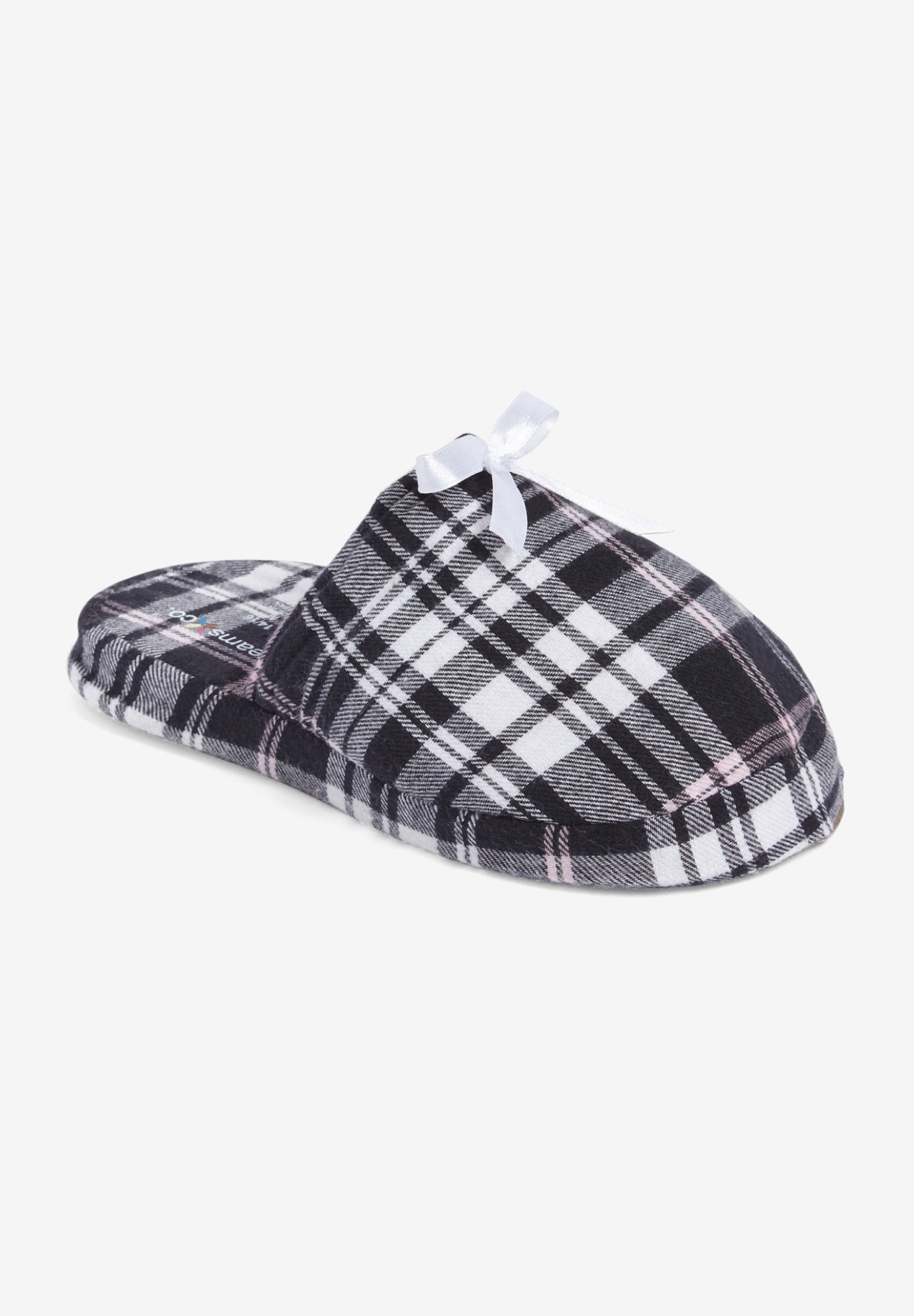 Dreams & Co.&reg; flannel slipper image number 0