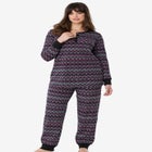 Thermal Henley Pajama Set image number null