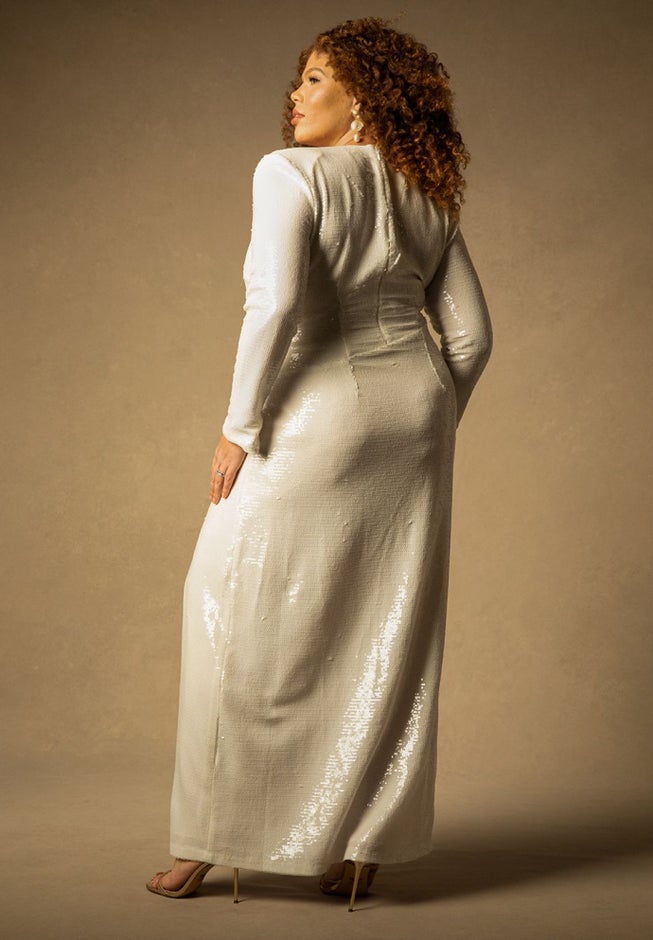 Bridal by ELOQUII Sequin Gown image number 2