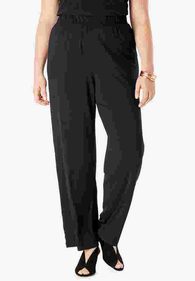 Ultrasmooth® Fabric Wide-Leg Pant image number 2