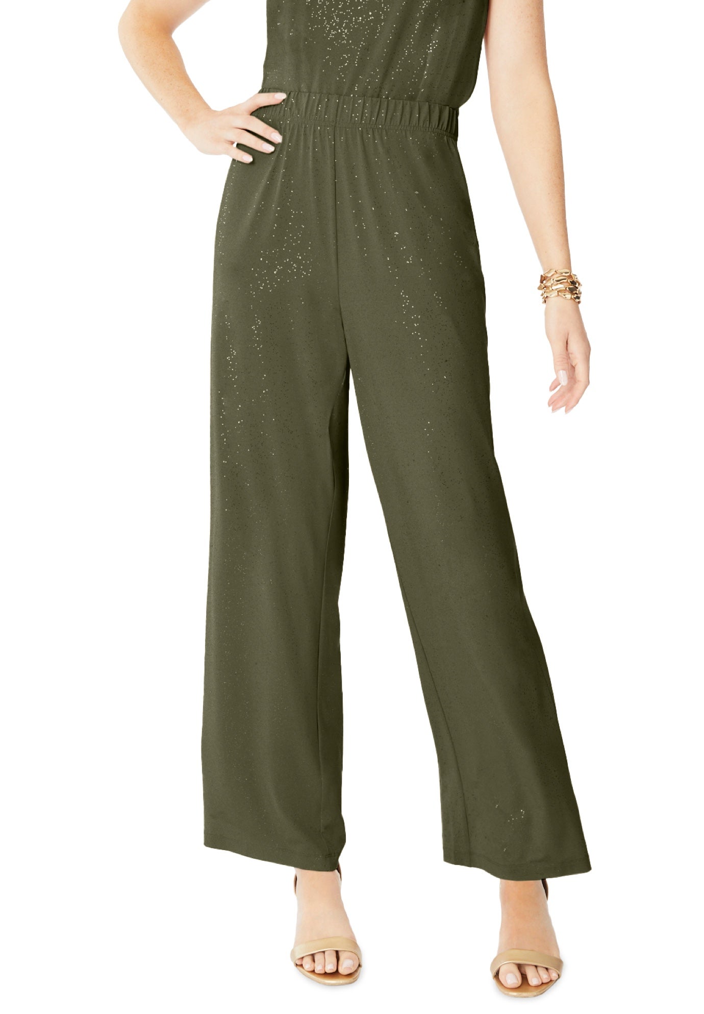 Ultrasmooth&reg; Fabric Wide-Leg Pant image number 0