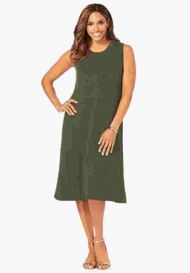 2-Piece Sweater Jacket Dress image number 2