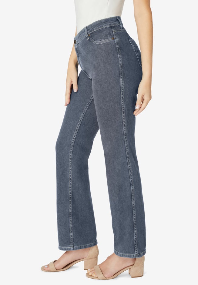 Reversible Printed Bootcut Jean image number 2