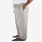Elastic Waist Gauze Cotton Pants image number 2