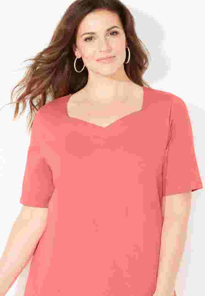 Suprema® Sweetheart Tee image number 2