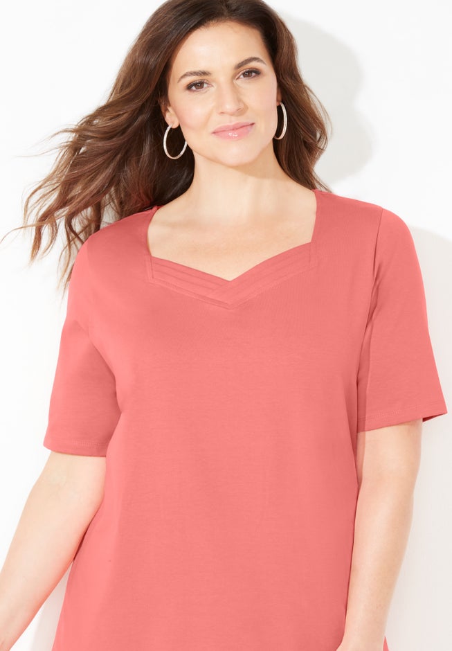 Suprema® Sweetheart Tee image number 2