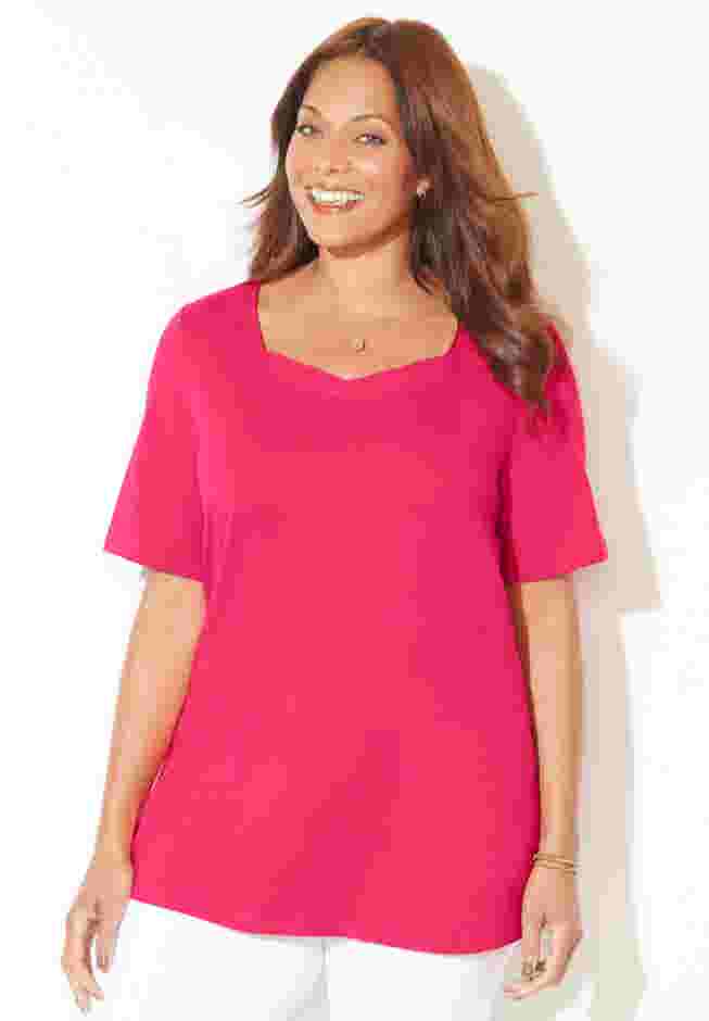 Suprema® Sweetheart Tee image number 0