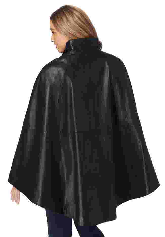 Leather Poncho image number 2