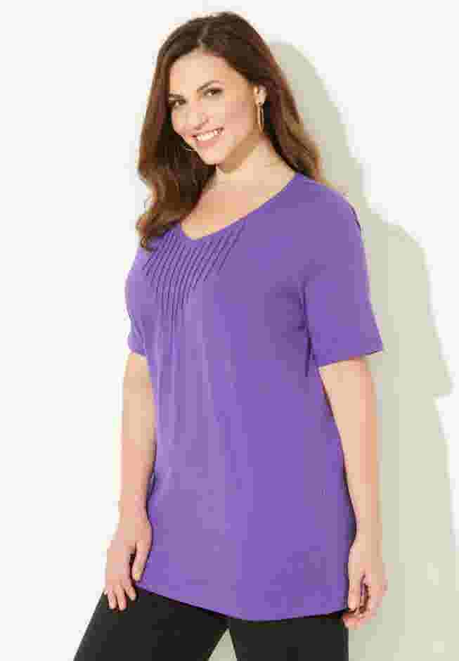Suprema® Pintuck Tee image number 2