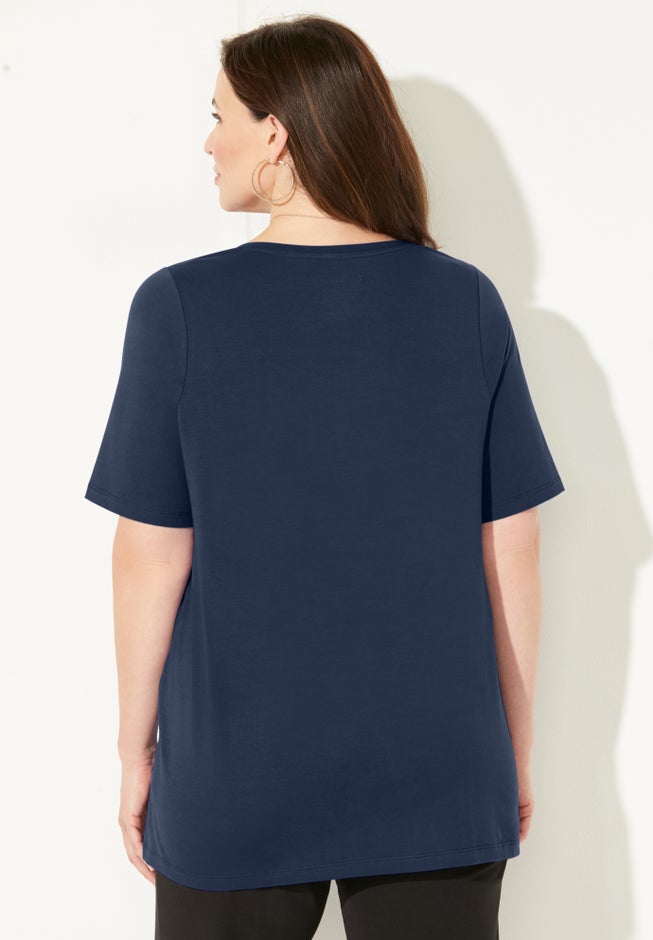 Suprema&reg; Pintuck Tee image number 1