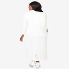 Stretch Crepe Maxi Jacket Dress image number null