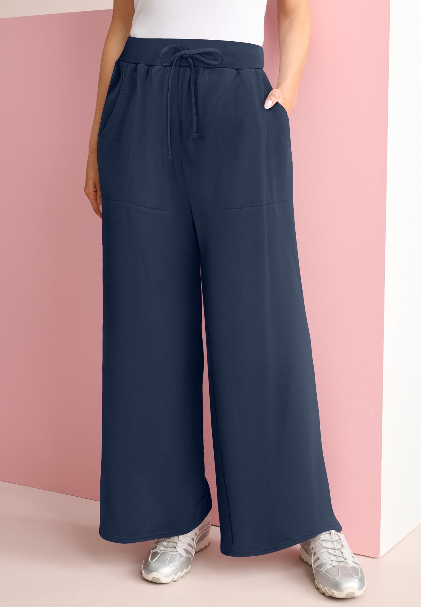 Comfort+ Fleece Flared Sweatpants image number 0