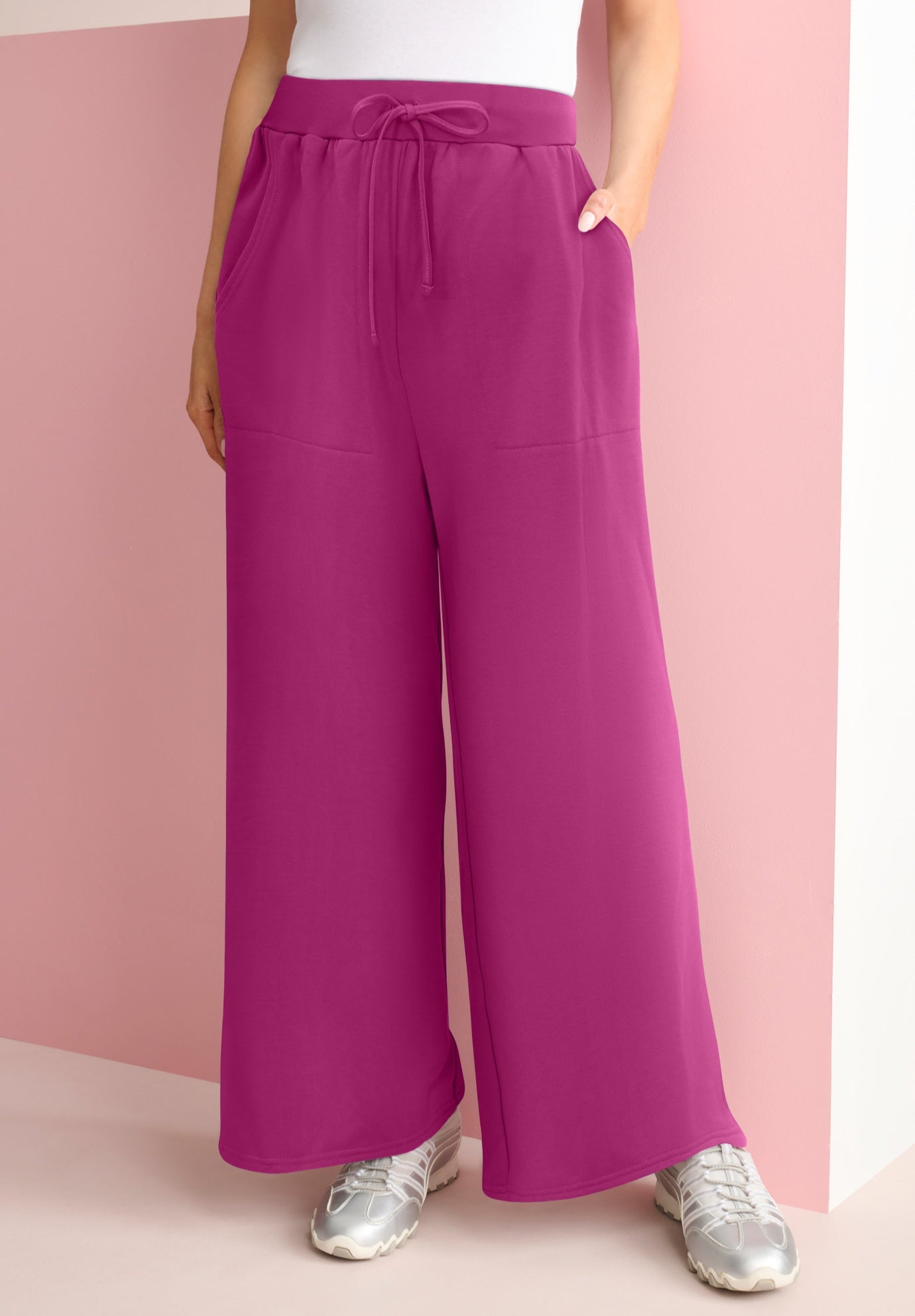 Comfort+ Fleece Flared Sweatpants image number 0