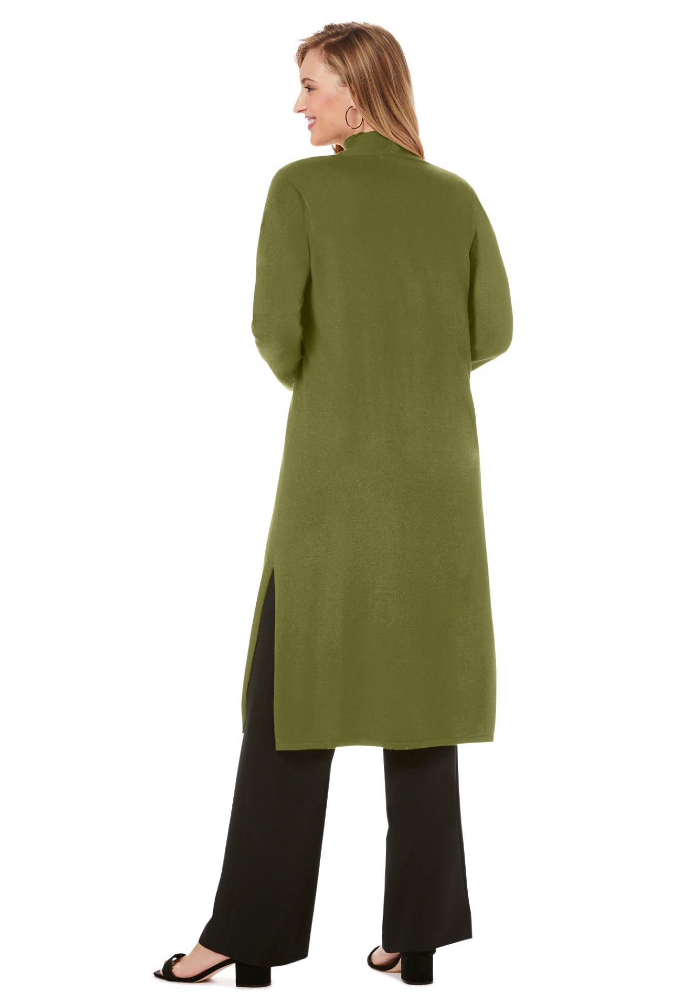 Carefree Cashmere Duster Sweater image number 1