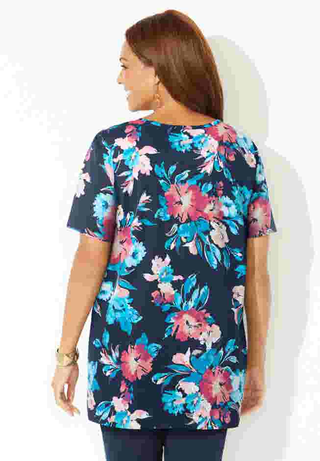 Easy Fit Teardrop Tunic image number 1