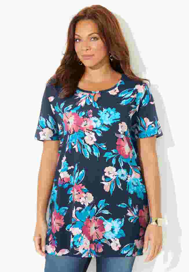 Easy Fit Teardrop Tunic image number 0