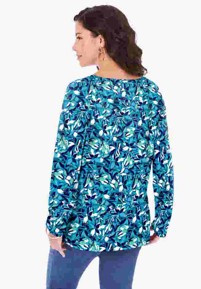 Ultimate Long Sleeve V Neck Tee image number 1