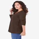 Ultimate Long Sleeve V Neck Tee image number null