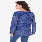 Ultimate Long Sleeve V Neck Tee image number null