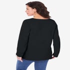 Ultimate Long Sleeve V Neck Tee image number null