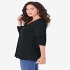 Ultimate Long Sleeve V Neck Tee image number null
