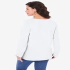 Ultimate Long Sleeve V Neck Tee image number null