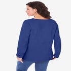 Ultimate Long Sleeve V Neck Tee image number null