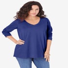 Ultimate Long Sleeve V Neck Tee image number null