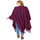 Fringed Cape Sweater image number null