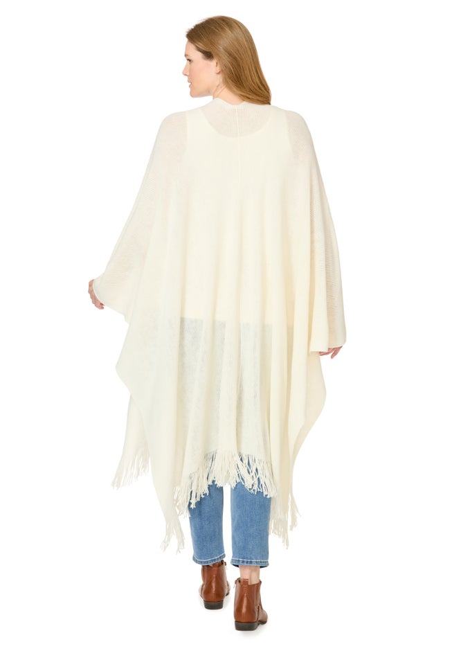 Fringed Cape Sweater image number 1