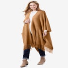 Fringed Cape Sweater image number null