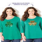 Glitter Graphic Tee image number null