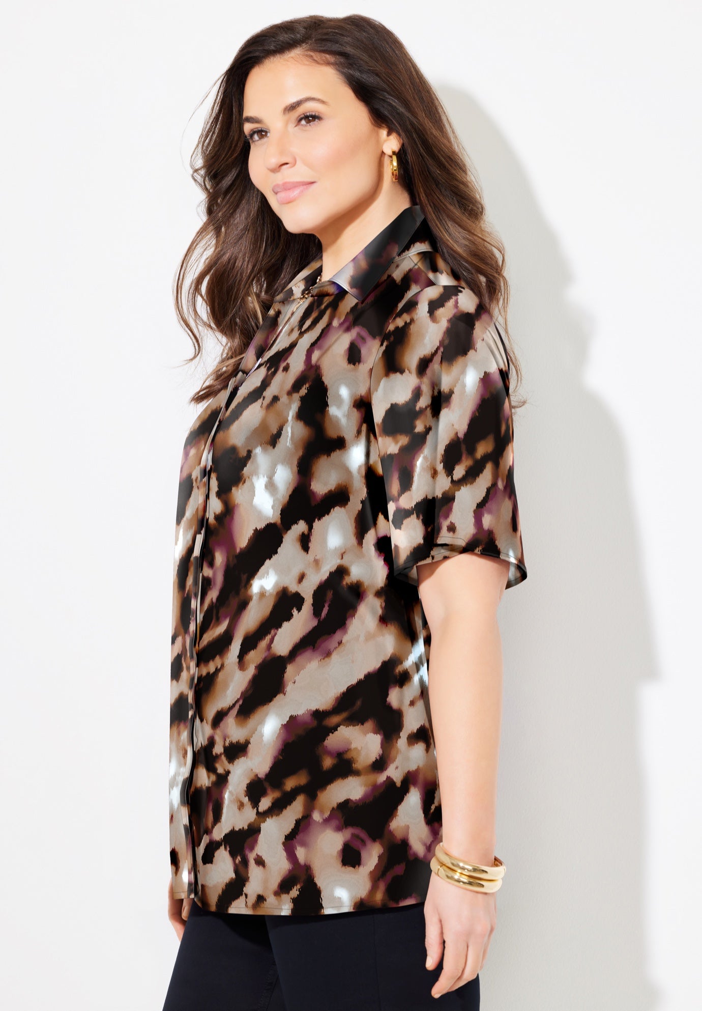 Timeless Short Sleeve Blouse image number 3