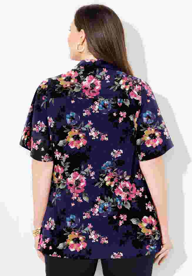 Timeless Short Sleeve Blouse image number 1